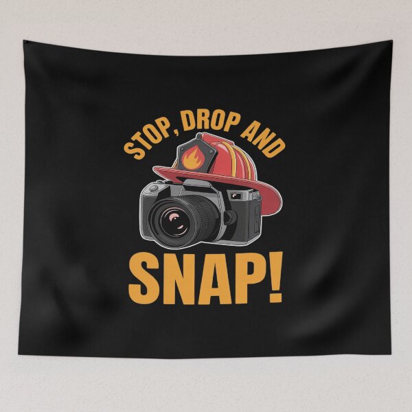 Item preview, Stop Drop And Snap Firefighter Camera designed and sold by FndPardaL.