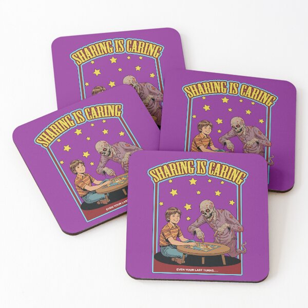 Item preview, Retro Sharing Is Caring designed and sold by Mark_ADC.