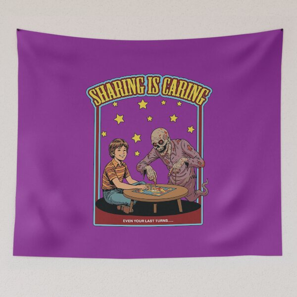 Item preview, Retro Sharing Is Caring designed and sold by Mark_ADC.
