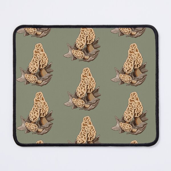 Item preview, Morel Mushrooms - original digital art designed and sold by NonDecafArt.
