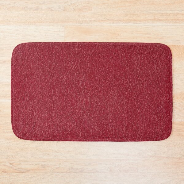 Item preview, Rich Red Leather Texture - Crimson Vintage Minimalist Background designed and sold by ConfuseLab Alt.