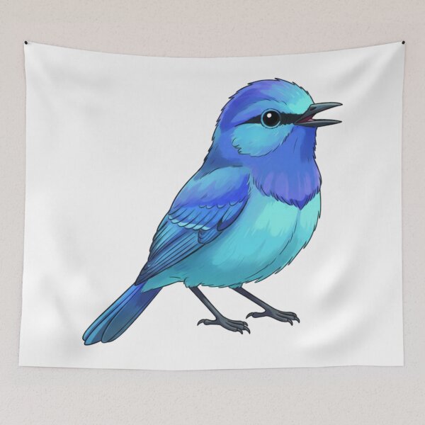 Item preview, Blue wren designed and sold by TrieuArt.