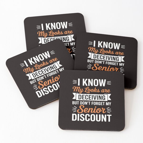 Item preview, Don't Forget My Senior Discount Old People designed and sold by RopboxRone.