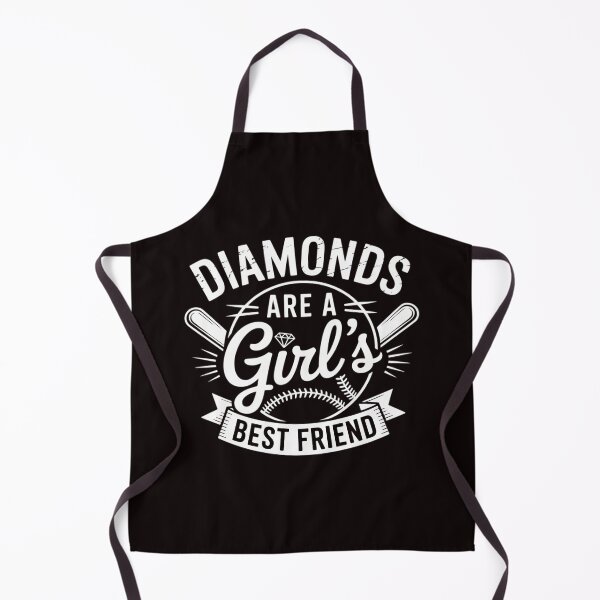 Item preview, Diamonds Are A Girls Best Friend Softball Baseball Girl Love designed and sold by RopboxRone.