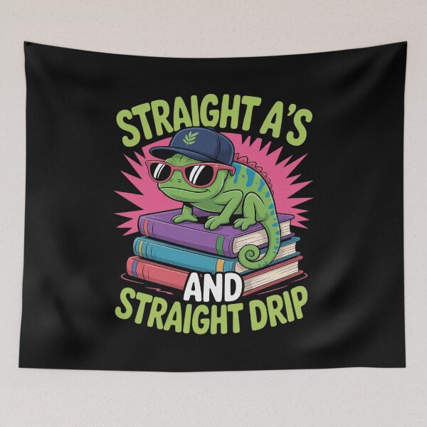 Item preview, Straight A's and straight drip, back to school, Gen Z Alpha designed and sold by FndPardaL.