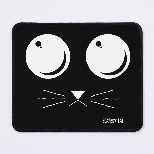 Item preview, Scaredy Cat Face designed and sold by KaijuCats.