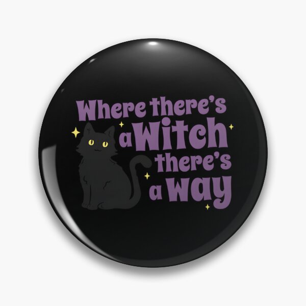Item preview, Where There’s A Witch There’s A Way Purple designed and sold by ShellyBandy.