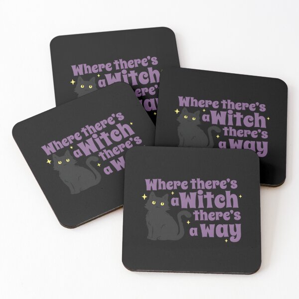 Item preview, Where There’s A Witch There’s A Way Purple designed and sold by ShellyBandy.