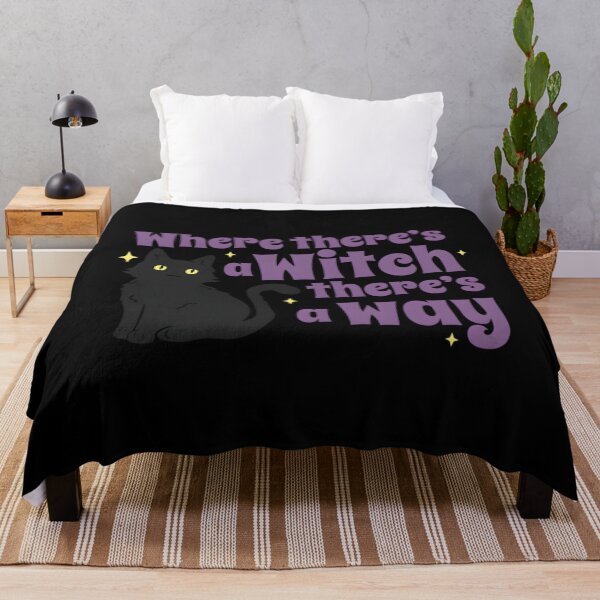 Item preview, Where There’s A Witch There’s A Way Purple designed and sold by ShellyBandy.
