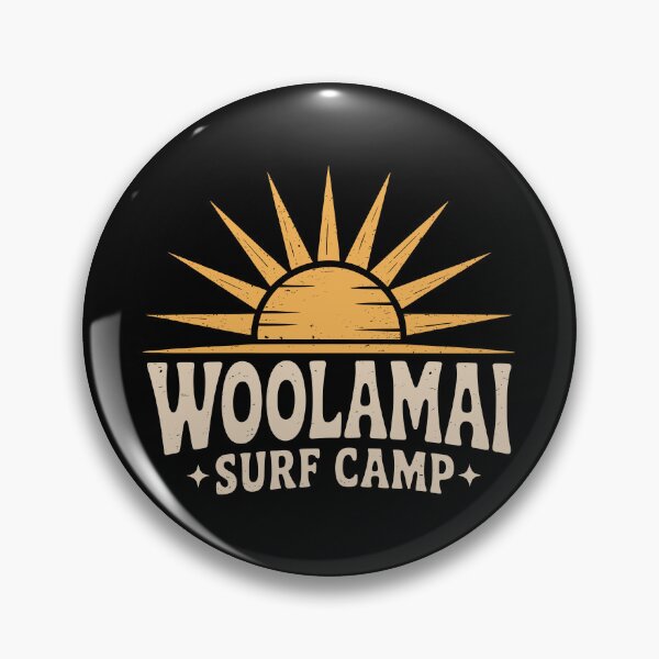 Item preview, Woolamai Surf Camp Retro Sunrise designed and sold by Digital Art Works  Hub.
