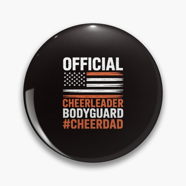 Item preview, Cheer Dad Bodyguard Family Father Cheerleader Squad designed and sold by RopboxRone.