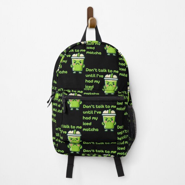 Item preview, Iced Matcha Latte Don'T Talk To Me Tea Chai Cute Korean designed and sold by BarbaraLillie.