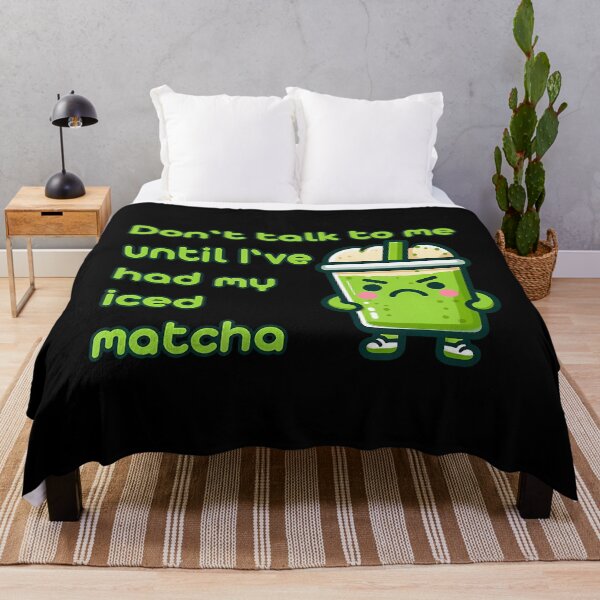 Item preview, Iced Matcha Latte Don'T Talk To Me Tea Chai Cute Korean designed and sold by BarbaraLillie.