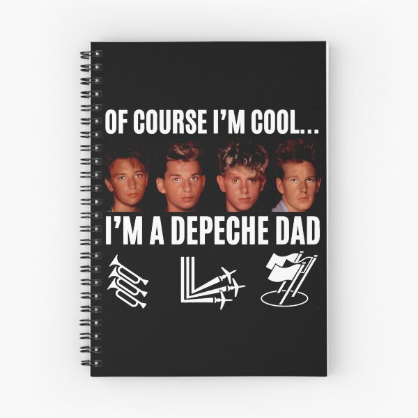 Item preview, Depeche Mode Cool Dad Retro Edit – Vintage Synth Style Character Artwork designed and sold by markelhovardt.