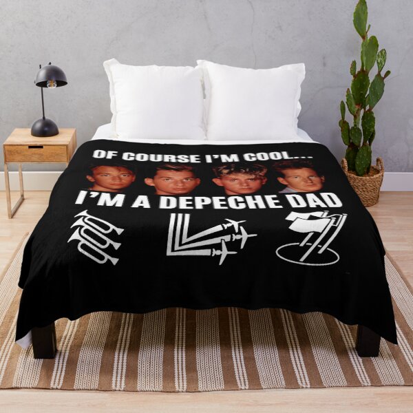 Item preview, Depeche Mode Cool Dad Retro Edit – Vintage Synth Style Character Artwork designed and sold by markelhovardt.