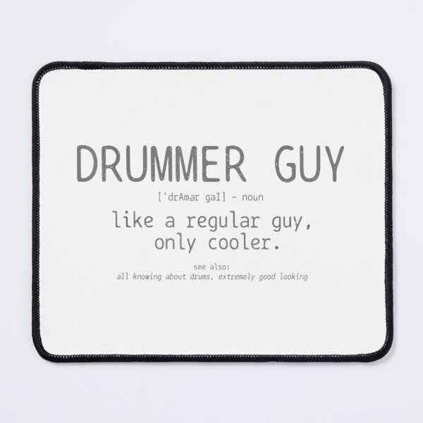 Item preview, Drummer Guy Definition Funny Vintage Drumming designed and sold by Hica1889.