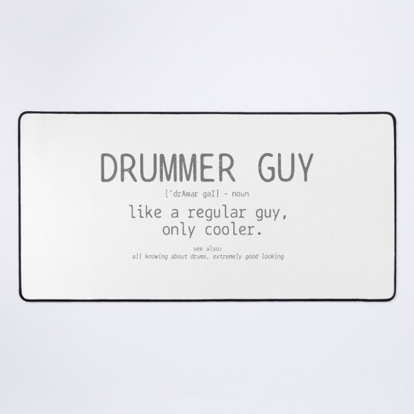 Item preview, Drummer Guy Definition Funny Vintage Drumming designed and sold by Hica1889.