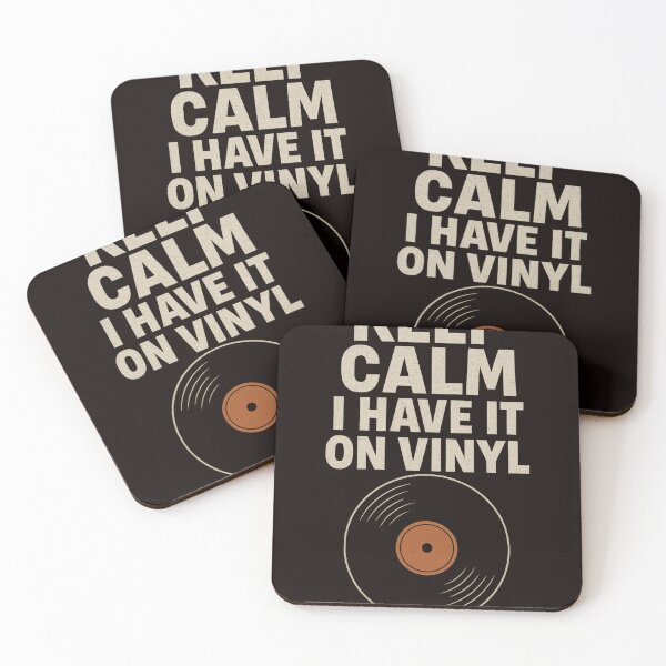 Artikelvorschau, Keep Calm Vinyl-Schallplatte entworfen und verkauft von RoseShop2093.