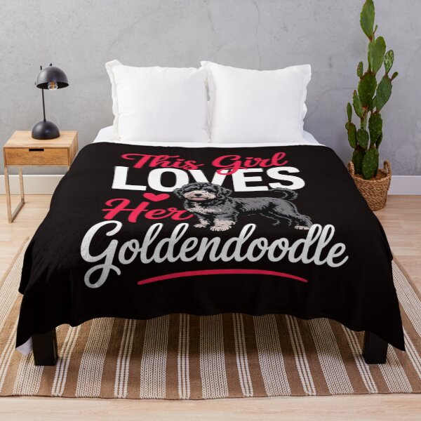 Item preview, Black Goldendoodle This Girl Loves Her Goldendoodle designed and sold by RopboxRone.