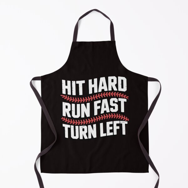 Item preview, Baseball Hit Hard Run Fast Turn Left Men Boys Kid Teen Youth designed and sold by RopboxRone.