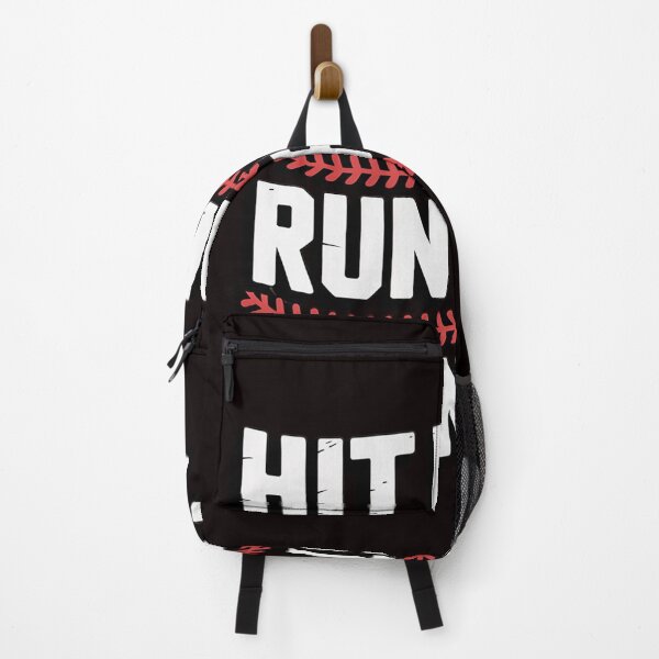 Item preview, Baseball Hit Hard Run Fast Turn Left Men Boys Kid Teen Youth designed and sold by RopboxRone.