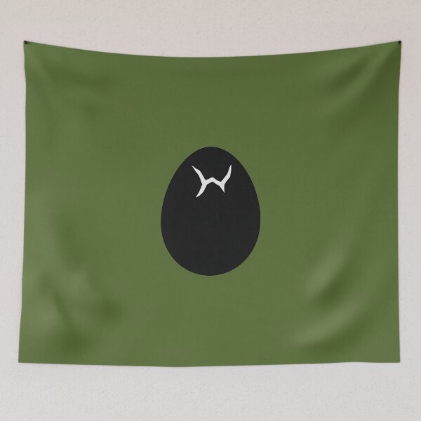 Item preview, Alien Xenomorph Egg – Minimalist Sci-Fi Horror Symbol designed and sold by athyabm.