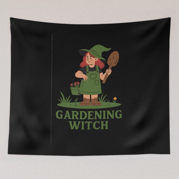 Item preview, Cottagecore Gardening Witch Magical Herbal Garden designed and sold by ShellyBandy.