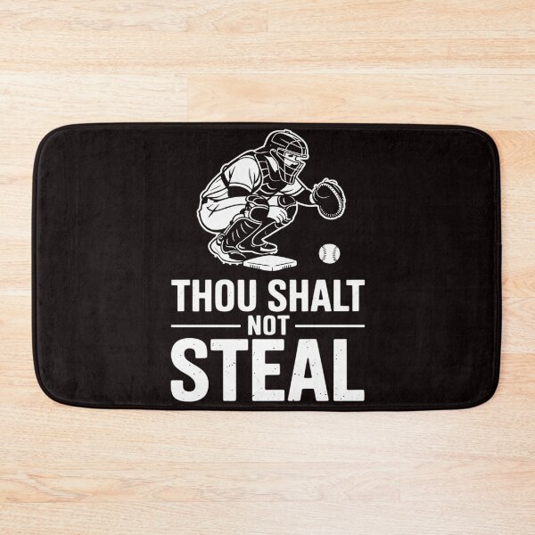 Item preview, Baseball Catcher Thou Shalt Not Steal - Religious Gift designed and sold by RopboxRone.