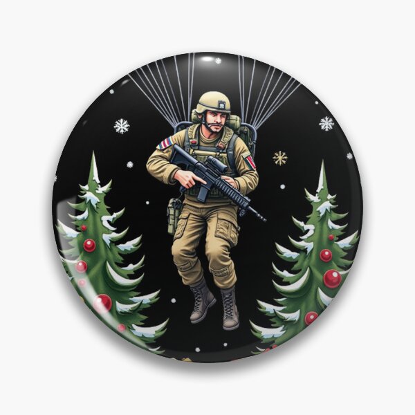 Item preview, Soldier Holiday Ugly Christmas Sweater designed and sold by Callsign 84.