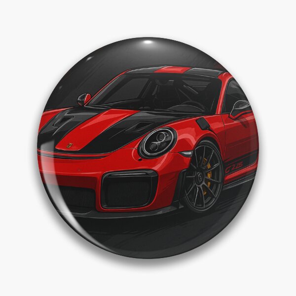 Item preview, red Porsche 992 GT2 RS designed and sold by PuckMasterArt.