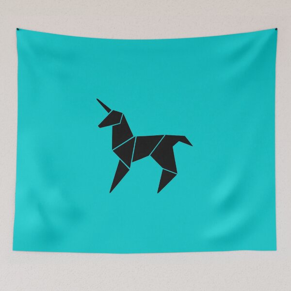 Item preview, Blade Runner Origami Unicorn – Minimalist Sci-Fi Icon designed and sold by athyabm.