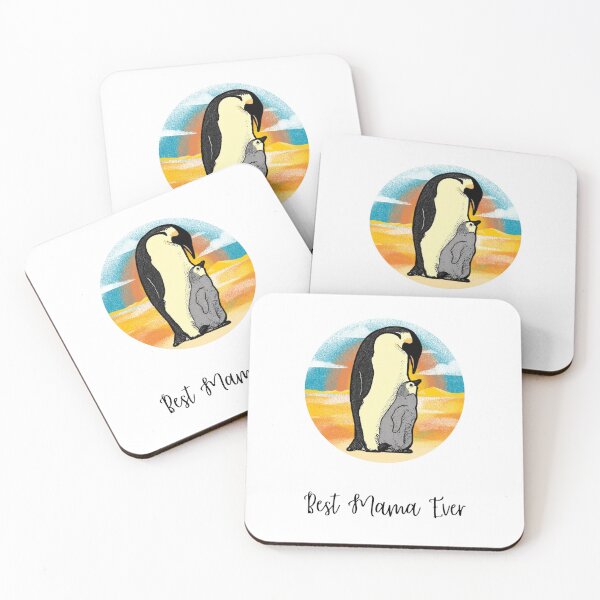 Item preview, Best Mama Ever. Cute Design. Penguins designed and sold by SofikoDesigns.