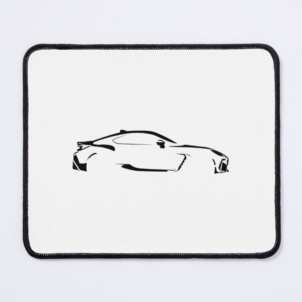 Item preview, BRZ ZD8 S 6MT (2022) Minimalist Car Silhouette (Black) designed and sold by FearnCreative.