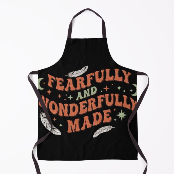 Item preview, Fearfully and Wonderfully Made | Retro Boho Scripture Art for Inspirational Gift Buyers designed and sold by ebocraft.