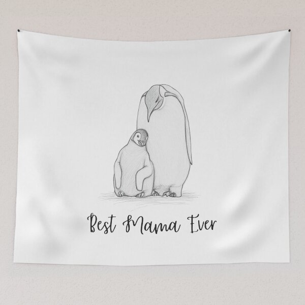 Item preview, Best Mama Ever. Cute Design. Penguins designed and sold by SofikoDesigns.