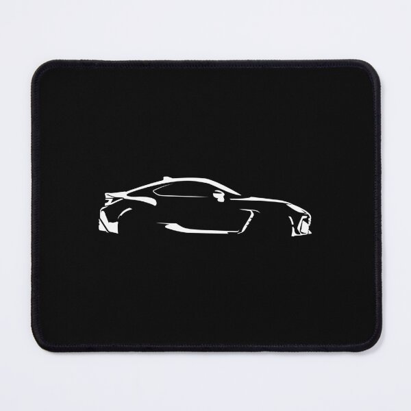 Item preview, BRZ ZD8 S 6MT (2022) Minimalist Car Silhouette (White) designed and sold by FearnCreative.