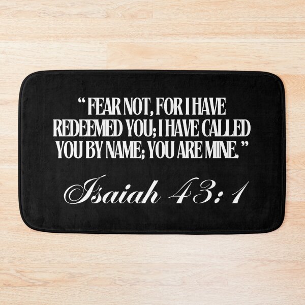 Item preview, “ Fear not, for I have redeemed you; I have called you by name; you are Mine. ” Isaiah 43:1 designed and sold by successmom.