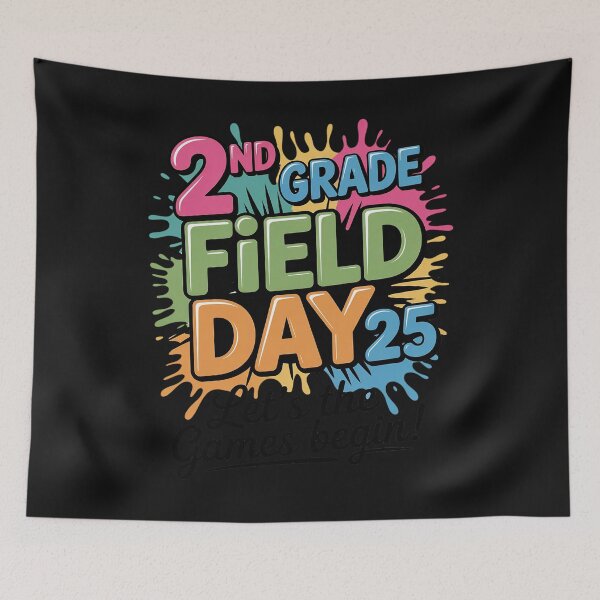 Item preview, Let Games Begin Second 2nd Grade Field Day 2025 Teacher Kids designed and sold by TAYLOROUSDALE.