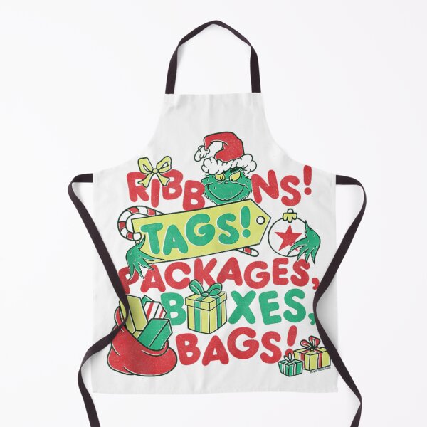 Item preview, Grinch Ribbons and Tags Officially Licensed designed and sold by RannaHile.