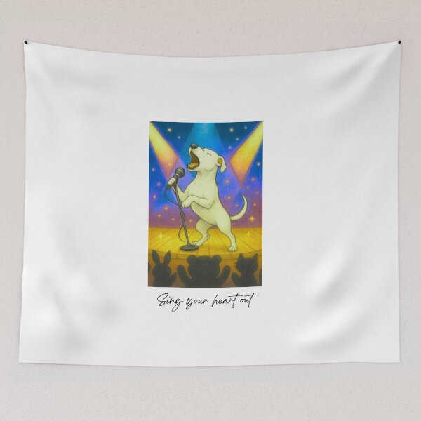 Item preview,  Sing your heart out Dogo Argentino designed and sold by WSShop7.