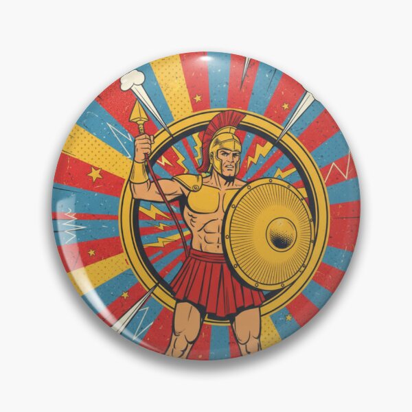 Item preview, Gladiator POW! - Gladiatorial Graffiti designed and sold by CleverCulture.