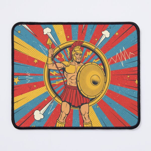 Item preview, Gladiator POW! - Gladiatorial Graffiti designed and sold by CleverCulture.