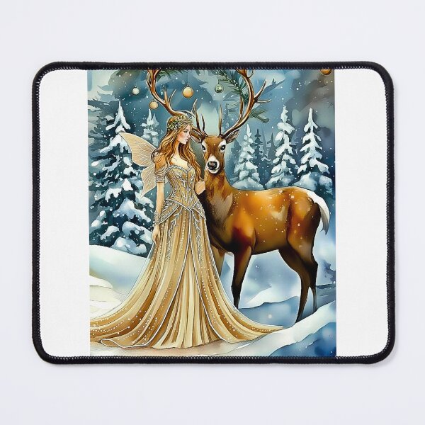 Item preview, Winter Court: Yuletide Stag Companion designed and sold by FaerieFusion.