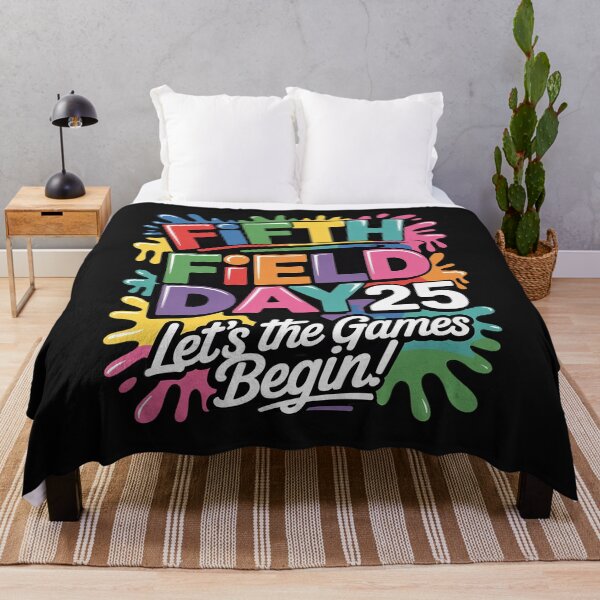 Item preview, Let The Games Begin Fifth Grade Field Day 2025 Teacher Kid designed and sold by TAYLOROUSDALE.