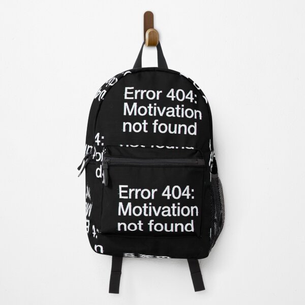 Artikelvorschau, Fehler 404 Motivation nicht gefunden Glitch Art entworfen und verkauft von thyagoholanda.