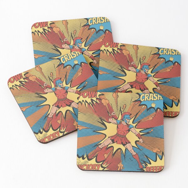 Item preview, Gladiator POW! - Gladiatorial Graffiti designed and sold by CleverCulture.