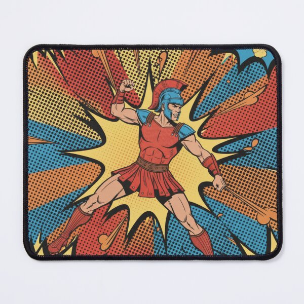 Item preview, Gladiator POW! - Gladiatorial Graffiti designed and sold by CleverCulture.