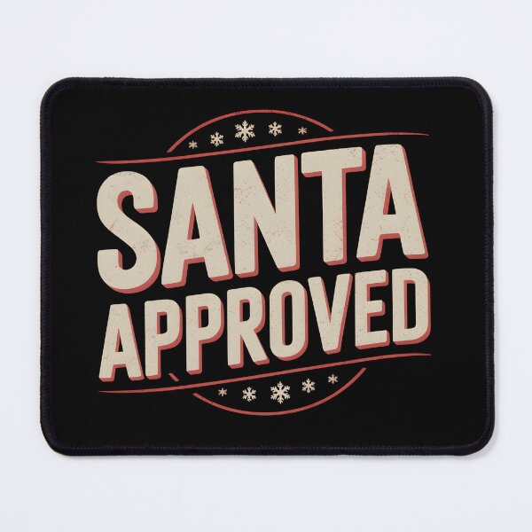 Item preview, Santa Approved Christmas Baseball Cap – Festive Holiday Design designed and sold by FestivityFinds.