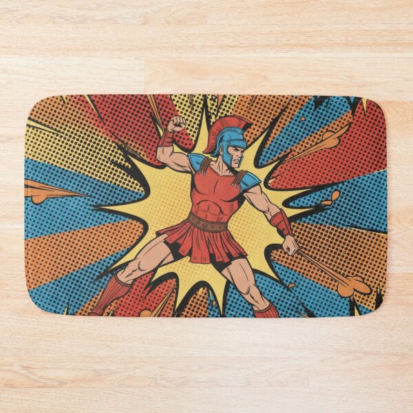 Item preview, Gladiator POW! - Gladiatorial Graffiti designed and sold by CleverCulture.