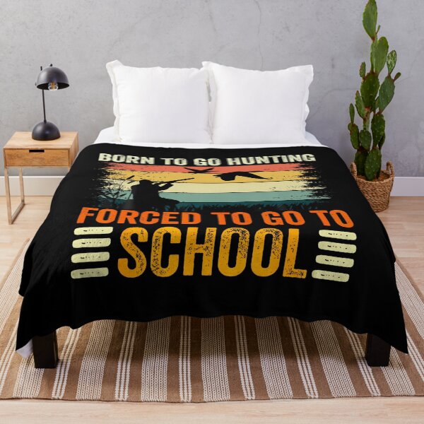 Item preview, Born To Go Hunting Forced School Women Men Kids designed and sold by AntoinetteIsa.